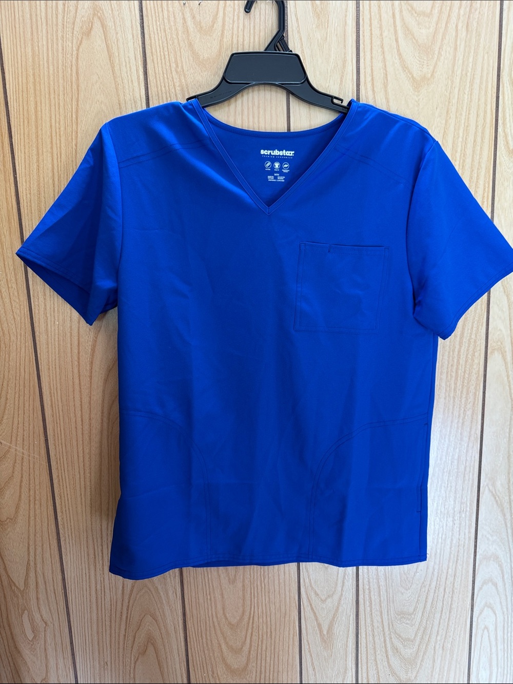 Scrubstar Royal Blue‎ V-Neck Medical Scrub Top
